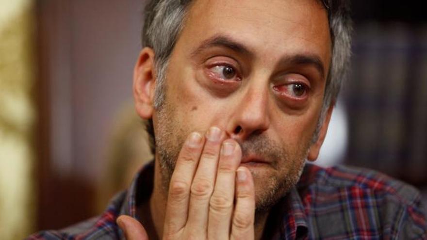 Las lágrimas de Xulio Ferreiro al anunciar que abandona la política