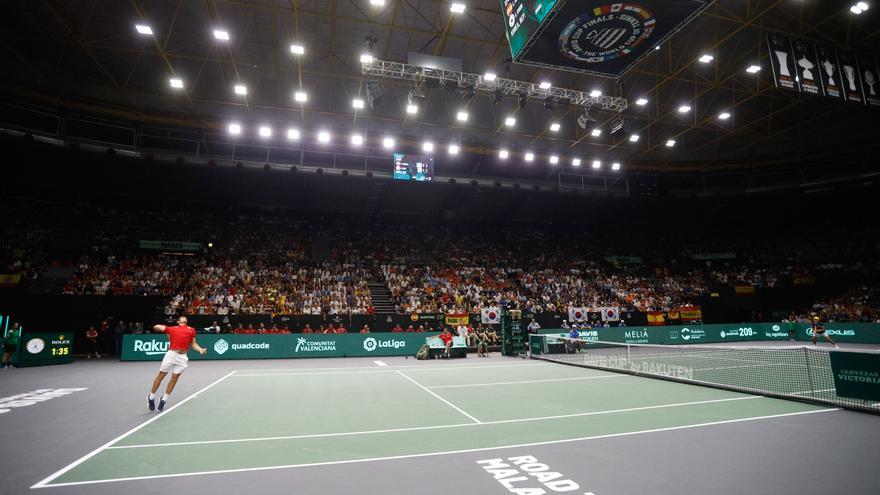 València ha sido la sede con mayor afluencia de espectadores en la Fase de Grupos de la Davis Cup