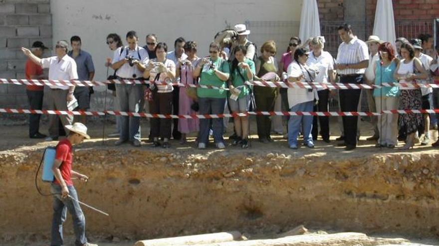 Camarzana pide a Cultura convertir    la villa romana en recurso turístico