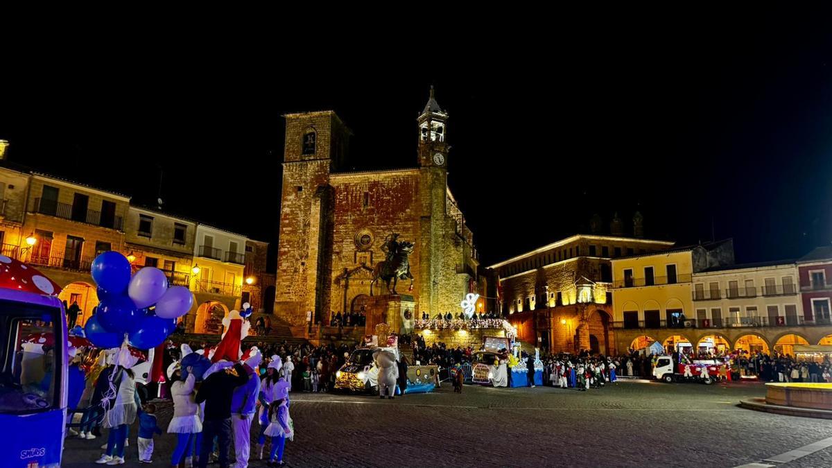 Las imágenes de la Cabalgata de Reyes Magos de Trujillo