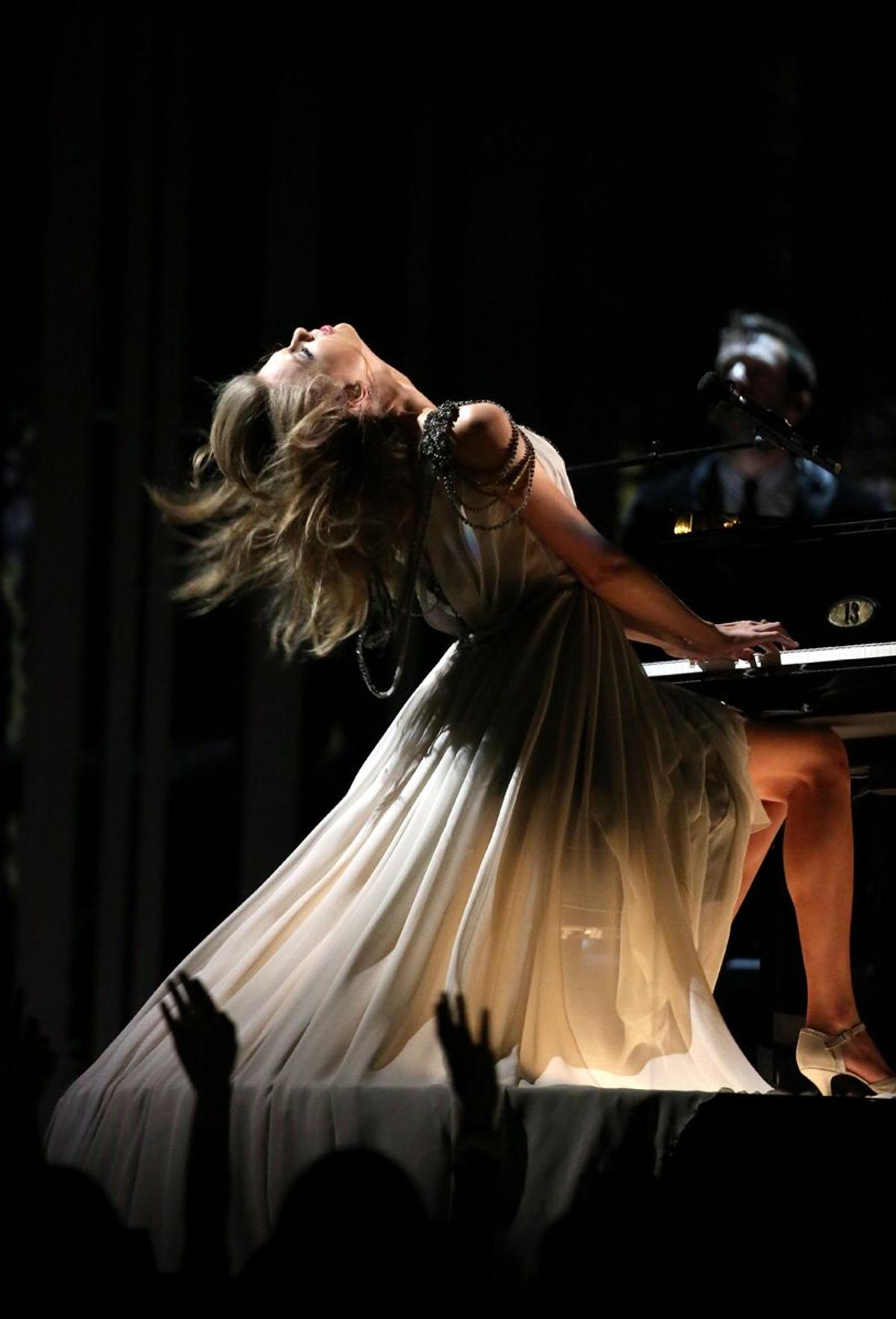 2014: Taylor Swift sobre el escenario