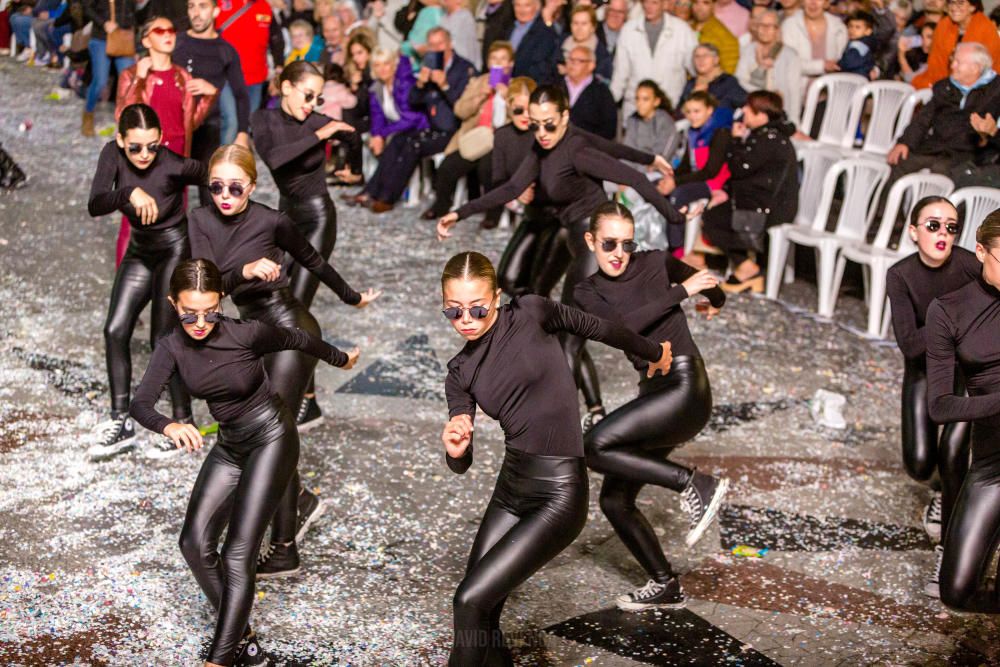 Desfile de carrozas de las fiestas de Benidorm