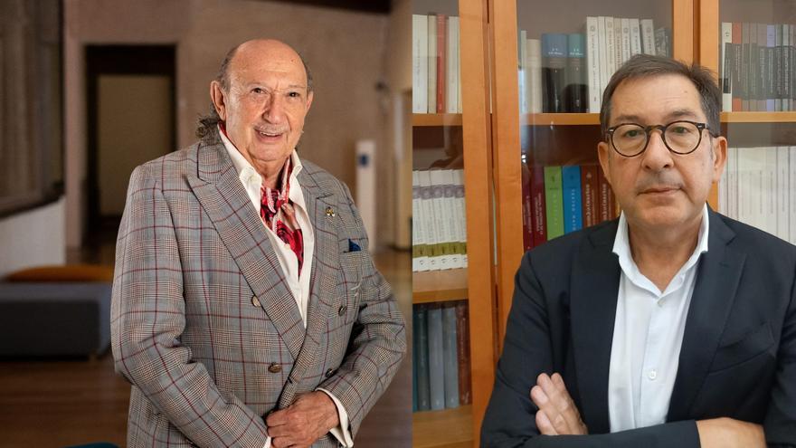 Francis Montesinos y Miquel Nadal, mentores del Castell de l'Olla de Altea