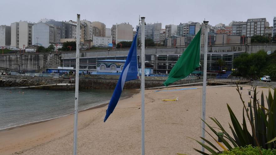 Ultimátum al Concello para no perder la bandera azul de San Amaro por problemas en la seguridad