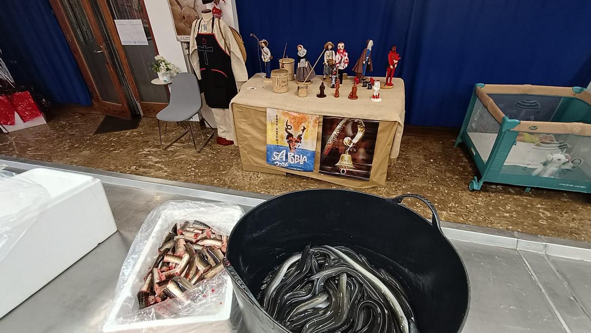 FOTOS | La pescadería de sa Pobla, Ca na Foc, sirve 1.700 kilos de anguilas