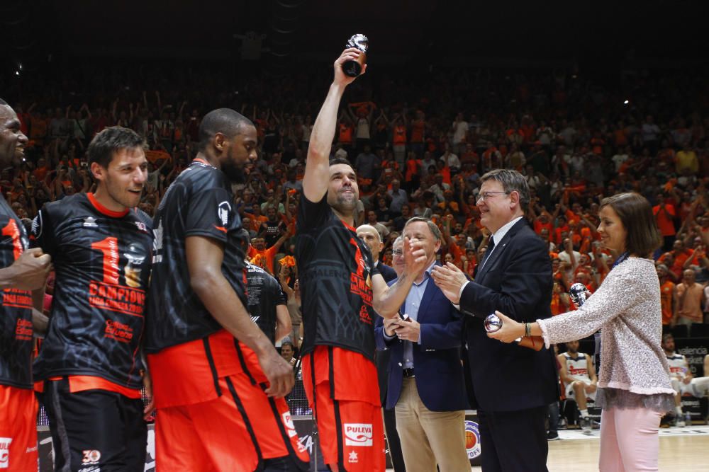 Así ha sido la celebración del Valencia Basket