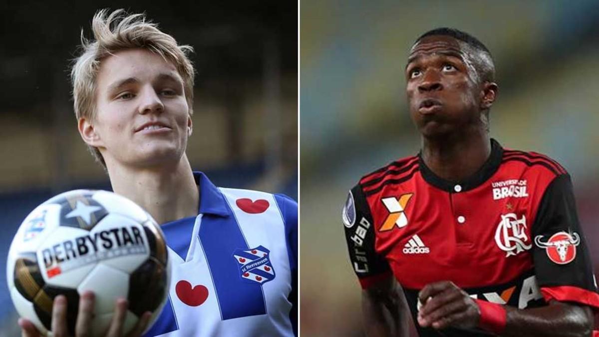 Odegaard y Vinícius Jr. harán la pretemporada con el primer equipo