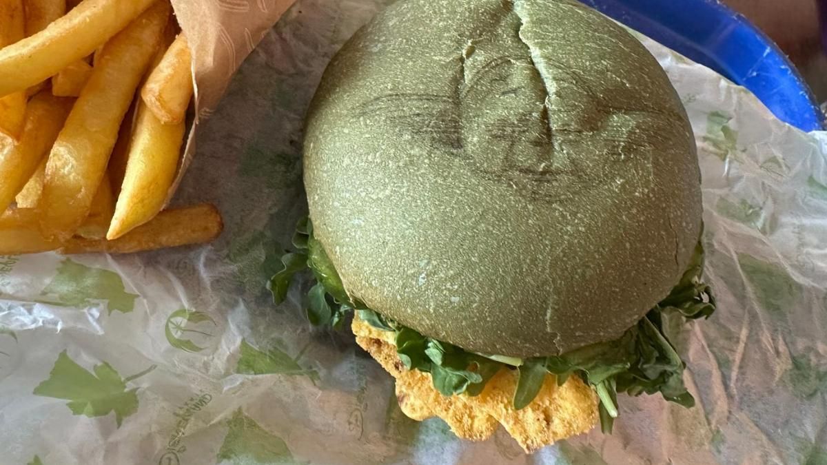 Hamburguesa Yoda.