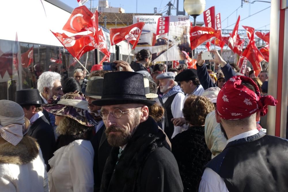 Protesta de Teruel Existe en València