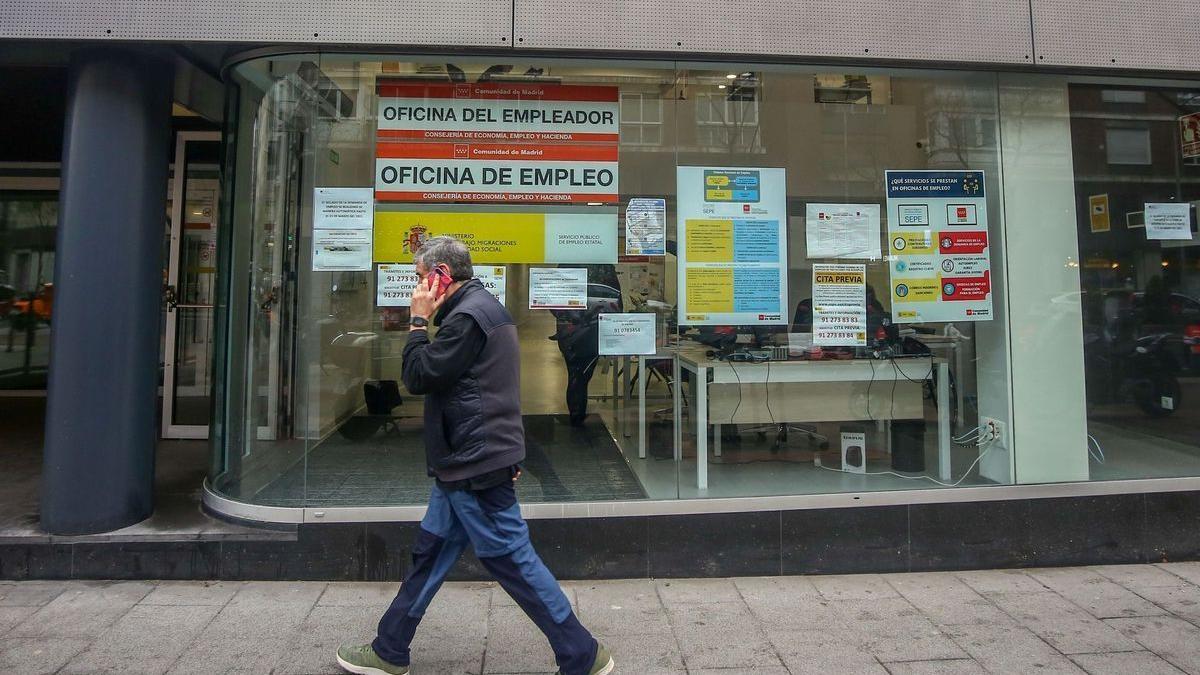 Una oficina de empleo.