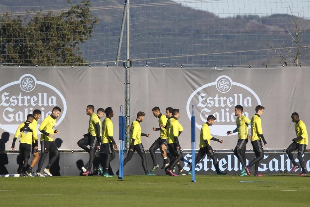 El Celta prepara la cita ante el Eibar