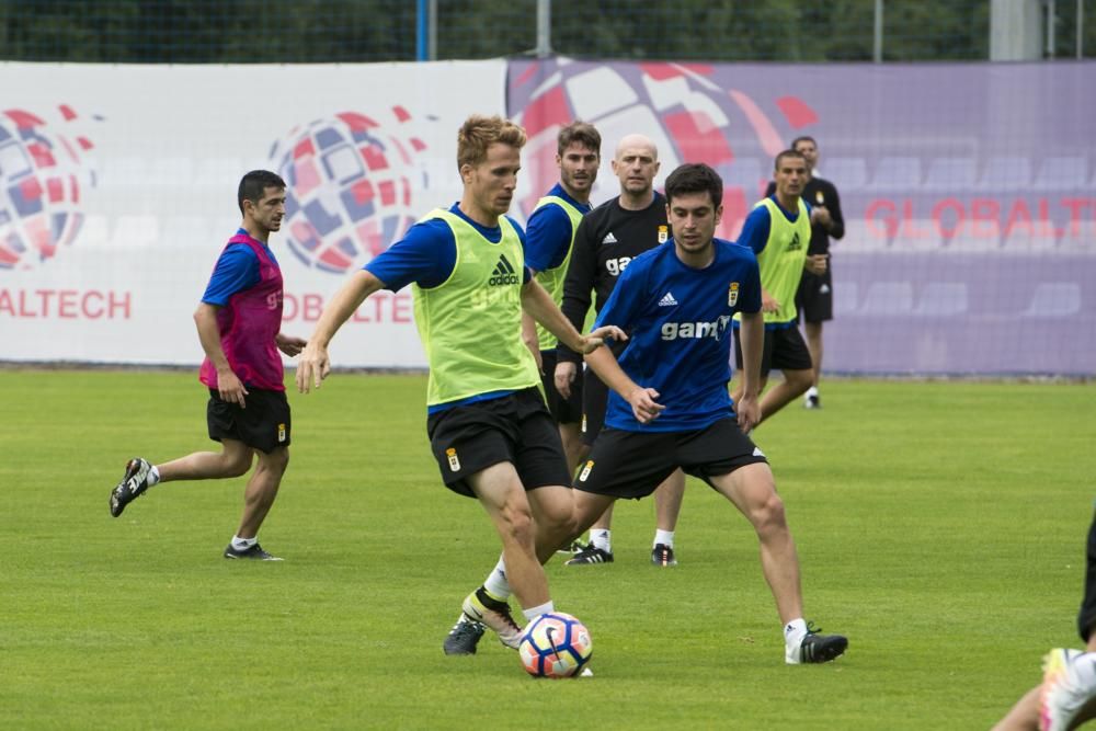 Entrenamiento del Real Oviedo