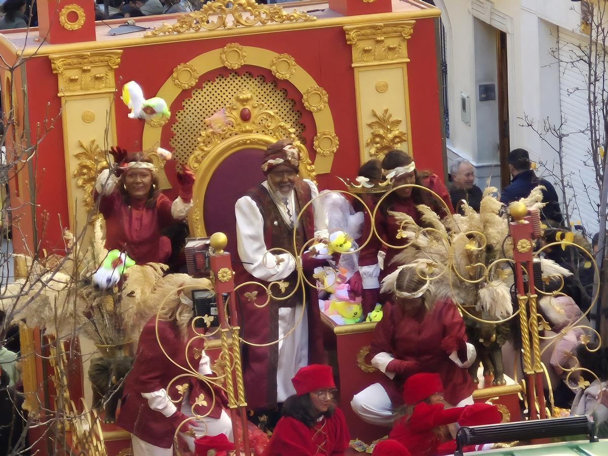 Cabalgatas en la provincia en la mañana de Reyes