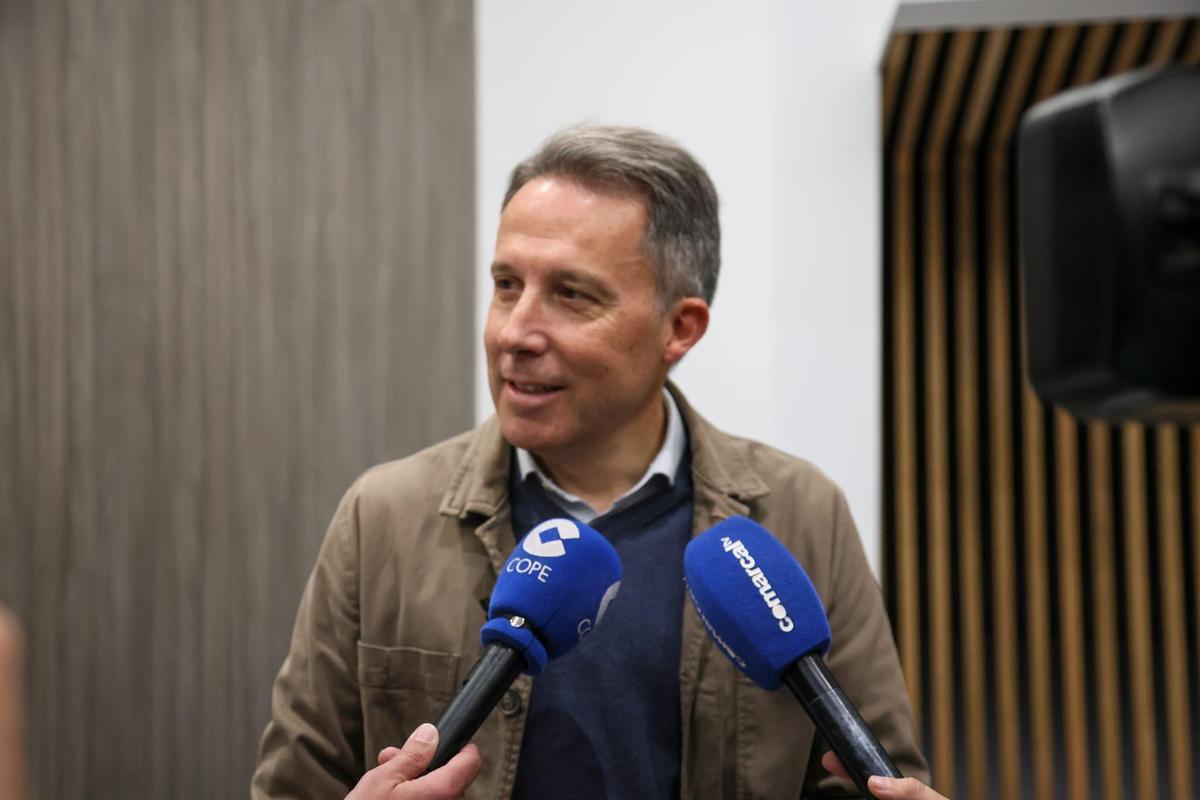 Fugencio Gil durante su comparecencia de este jueves.