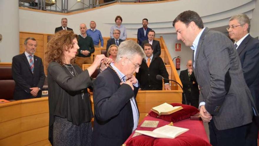 Toma de posesión de Luis Rubido, que sustituirá al popular Diego Calvo.