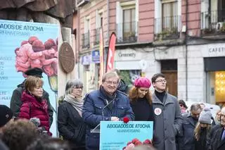 Madrid conmemora la "lucha por la libertad" de los abogados de Atocha ante el "avance de la extrema derecha"