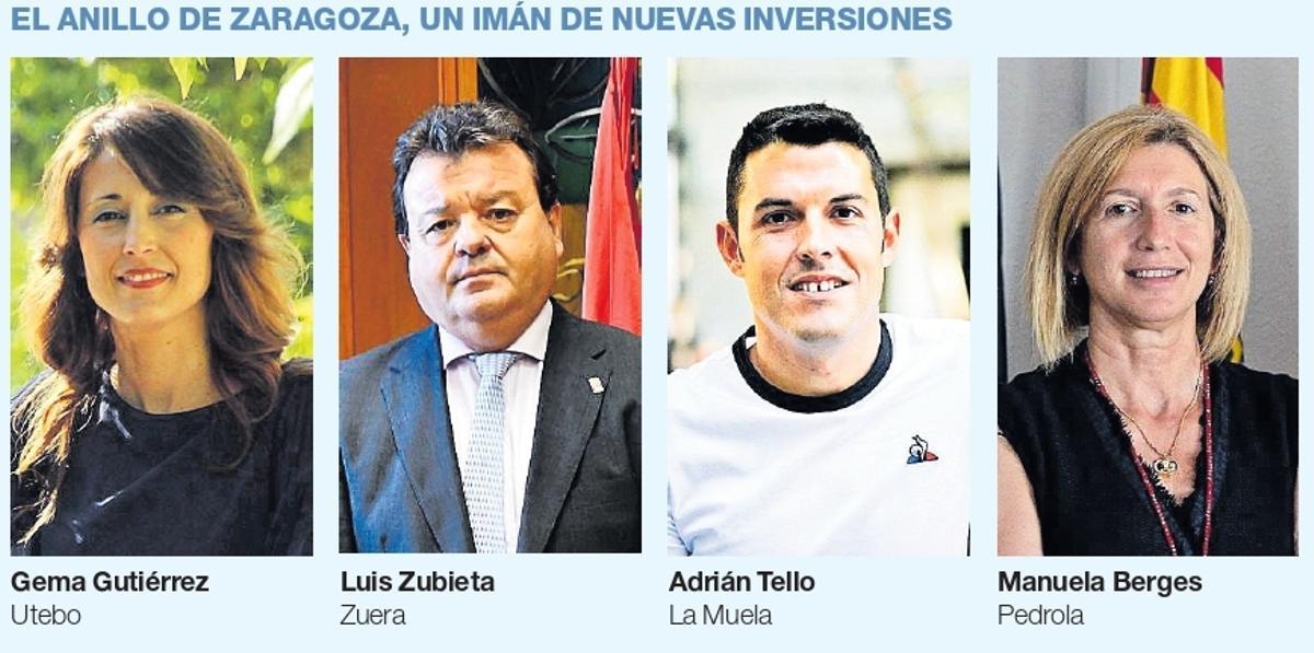 Los alcaldes de Utebo, Zuera, La Muela y Pedrola participarán en la primera mesa redonda.