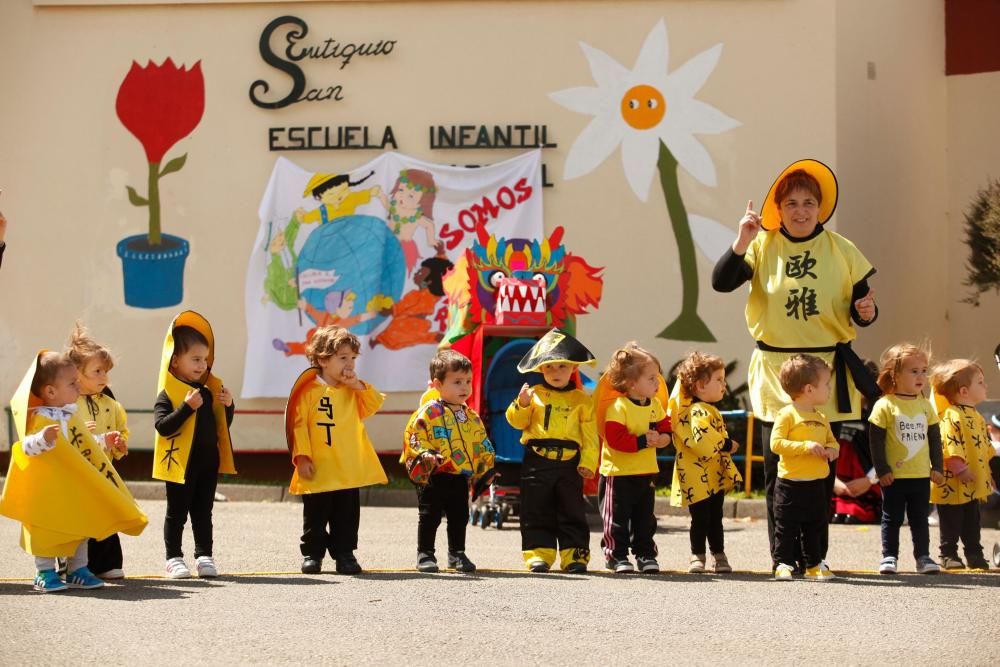 Fiesta de primavera en el colegio San Eutiquio