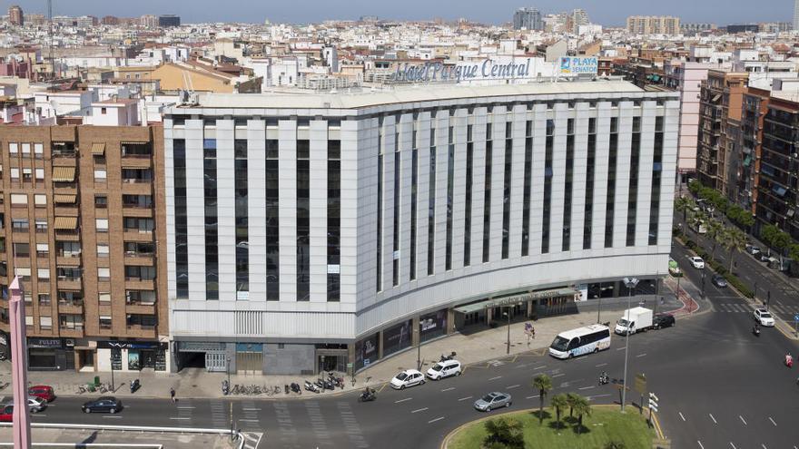 El Hotel Parque Central de València.