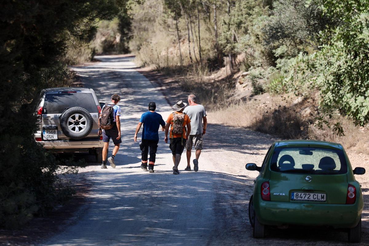 El Camí de Cas Vidals atraviesa la zona donde desapareció Escandell