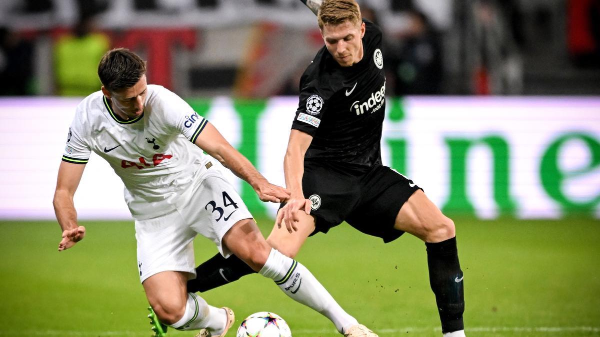 Resumen, goles y highlights del Eintracht Frankfurt 0-0 Tottenham Hotspur de la Jornada 3 de la Fase de Grupos de la Champions League