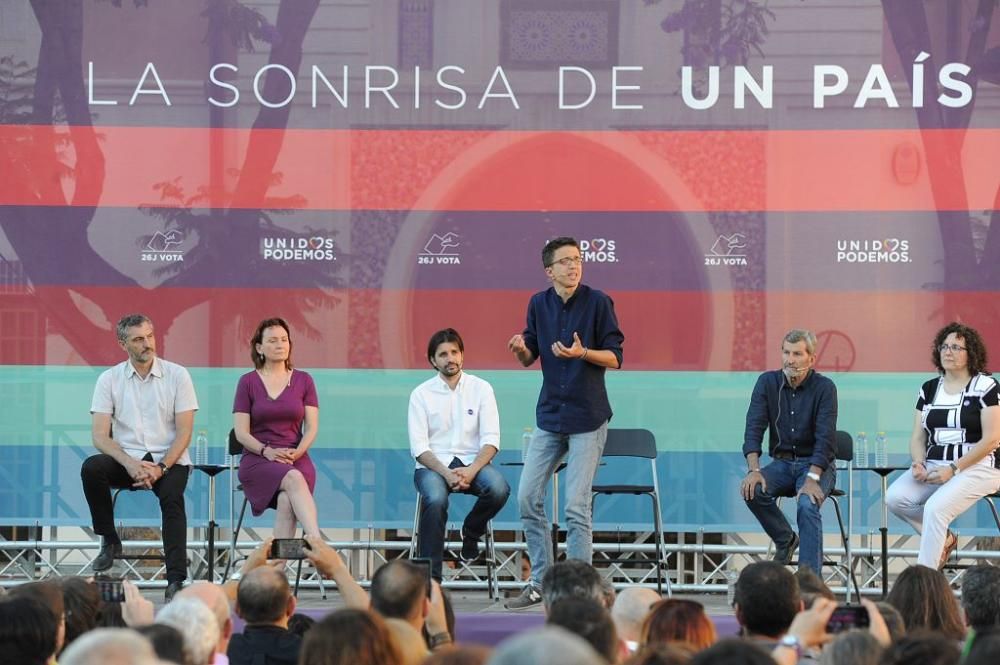 Mitin de Íñigo Errejón en Murcia