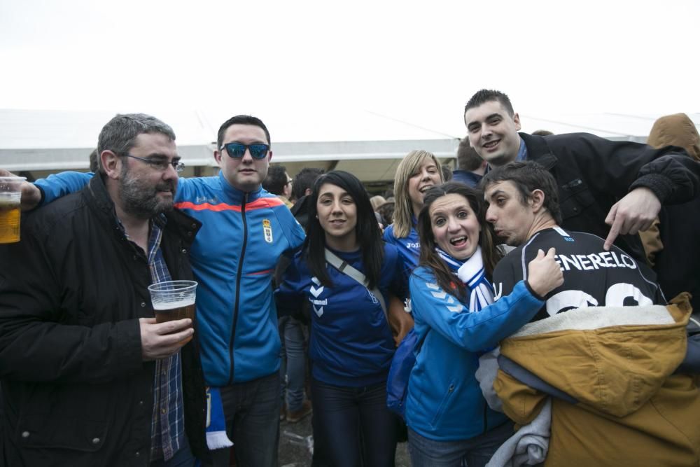 La afición azul apoya a su equipo