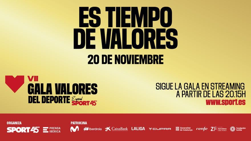 La Gala Valores - 45 aniversario ya está aquí