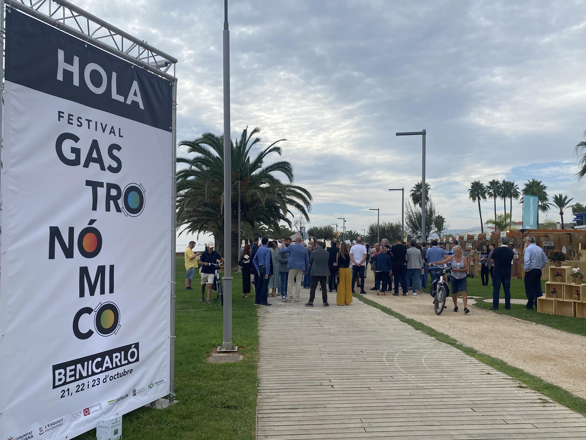 Las fotos de la inauguración del festival gastronómico de Benicarló