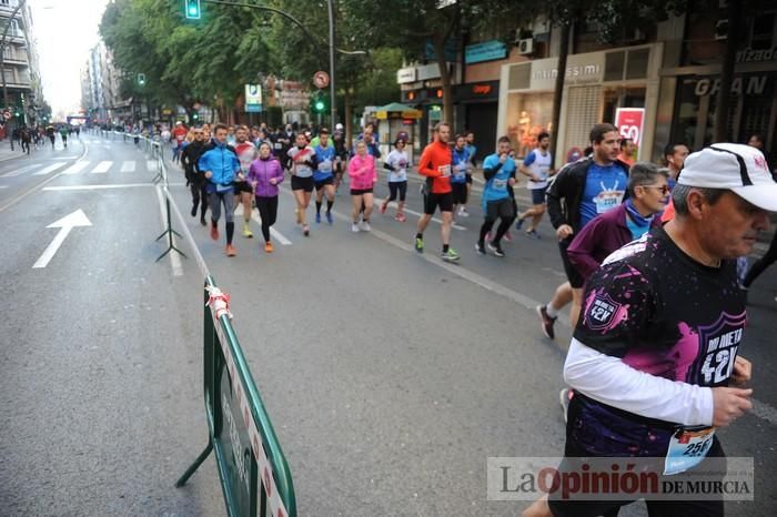 Salida 10K de la Maratón de Murcia