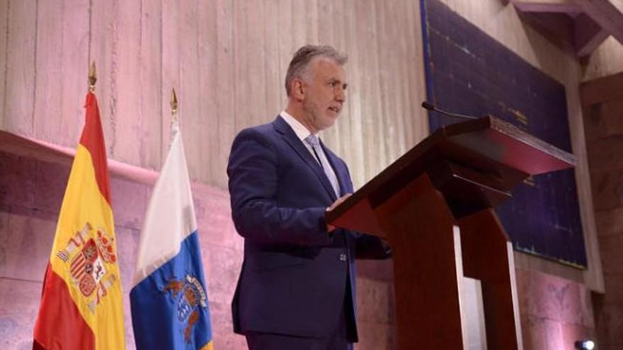 El presidente de Canarias, Ángel Víctor Torres (PSOE).