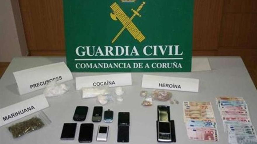 El arresto de 4 personas en Galicia eleva a 14 los detenidos por tráfico de drogas