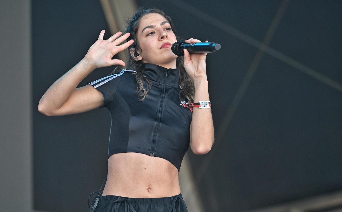 Concierto de Maria Jaume en el Parc del Forum