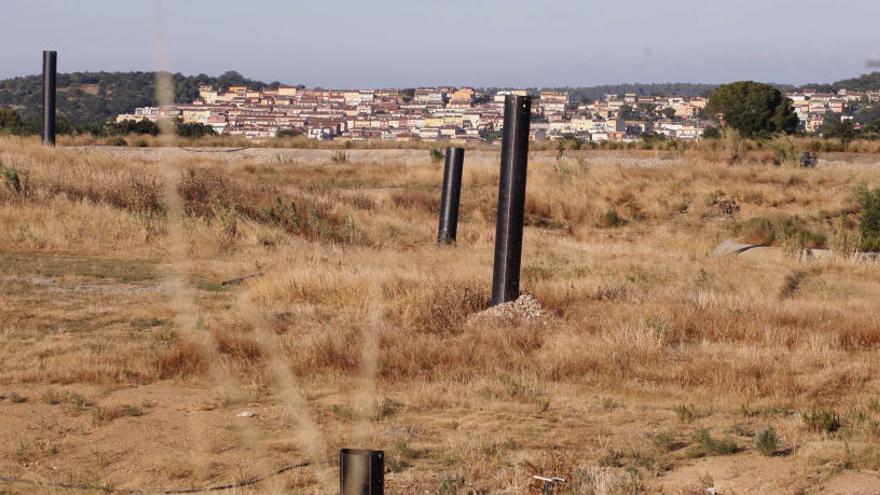 Imatge d&#039;arxiu de l&#039;abocador de Vacamorta clausurat.