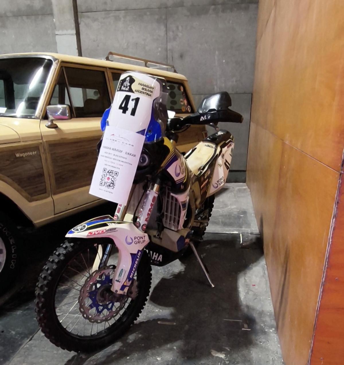 Marc Sola'nın 2017 Dakar Rallisi'ne katıldığı motosiklet