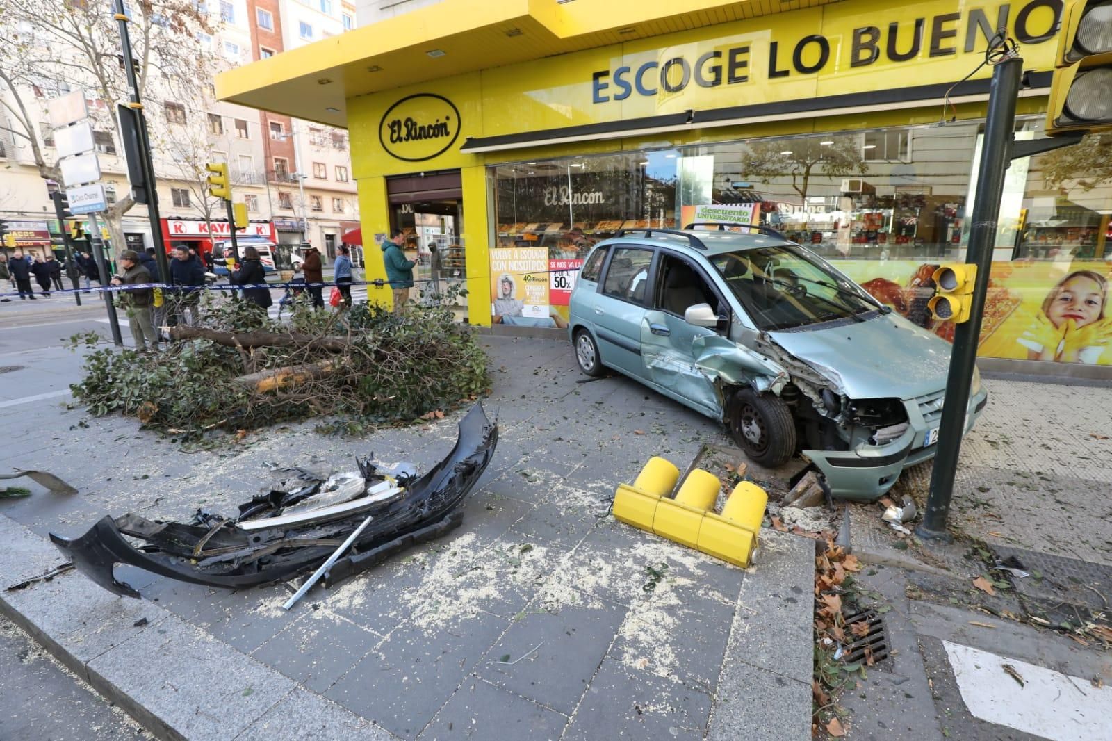 El accidente de Tomás Bretón, en imágenes