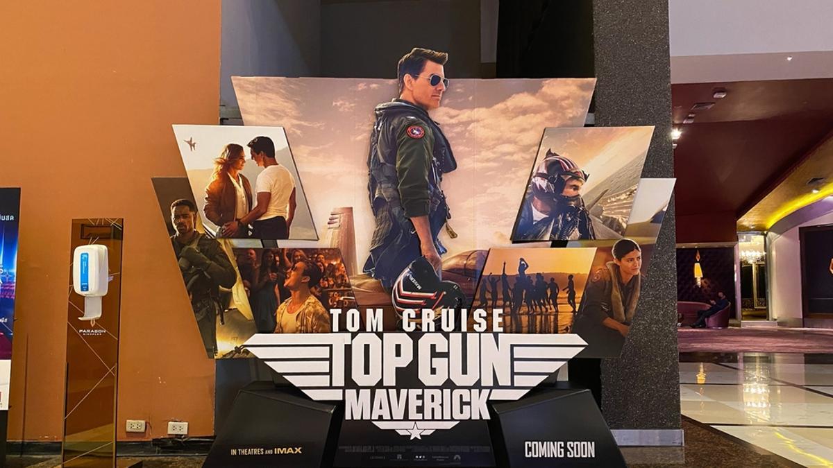 Cartel de la película 'Top Gun: Maverick', la campeona de la taquilla.