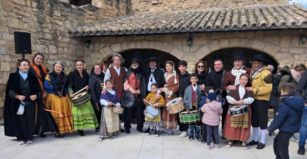 Actores de Oregón TV recrearon este año el nacimiento del pintor.  | SERVICIO ESPECIAL