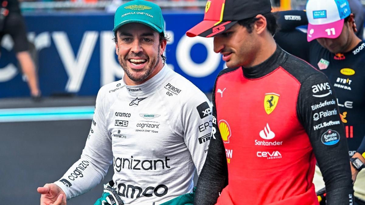 Alonso y Sainz han llegado a la última carrera de la temporada empatados a puntos