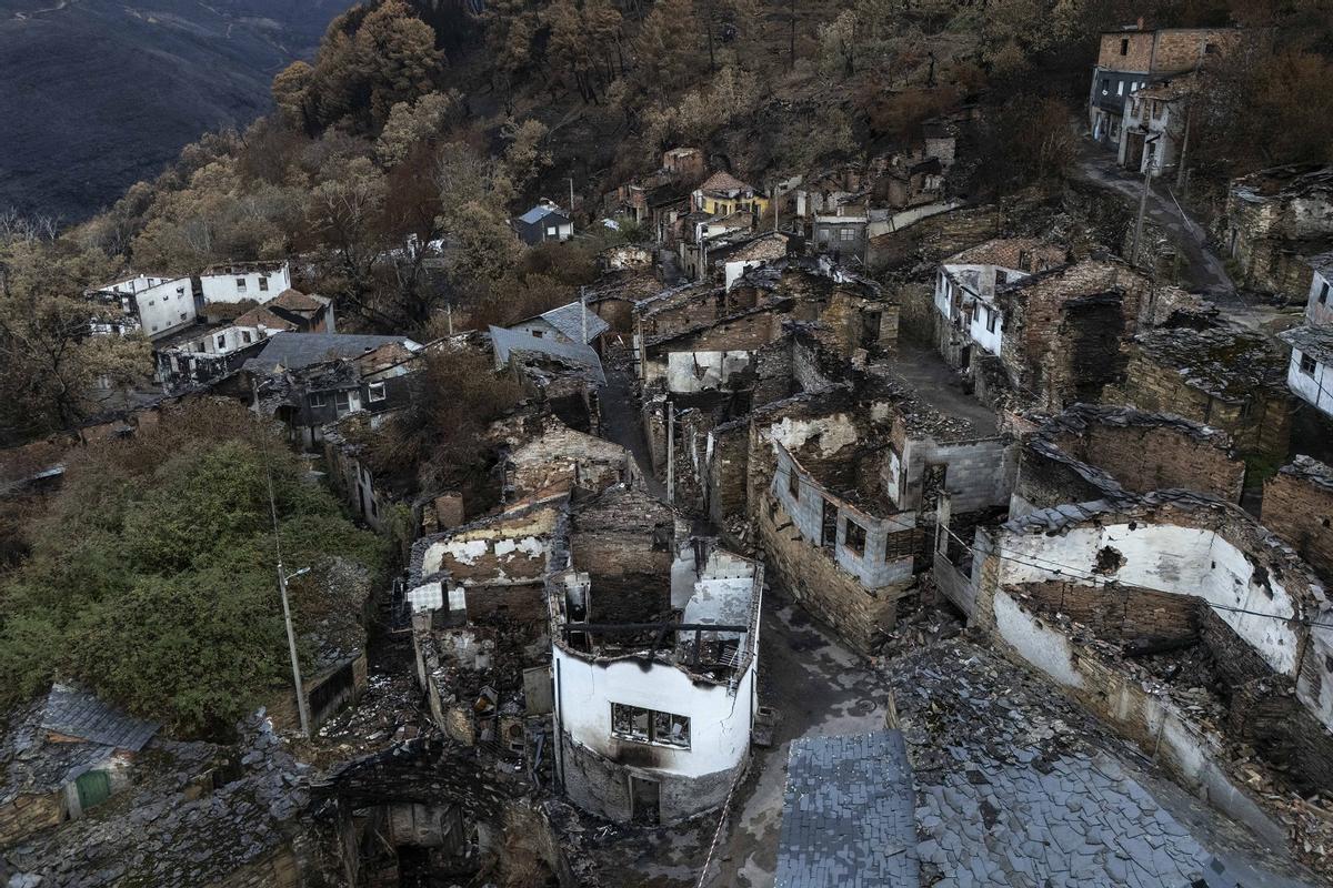 La destrucción de San Vicente de Leira.