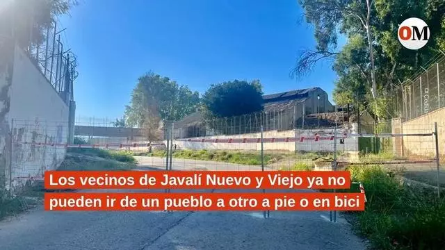 Los vecinos de dos pedanías de Murcia, sin conexión peatonal hasta que la Fábrica de la Pólvora habilite una vía alternativa