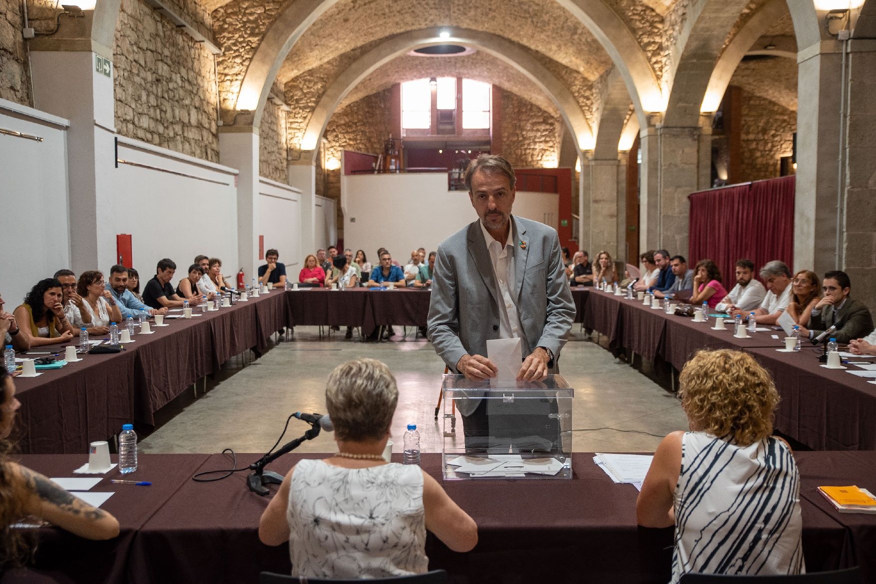 Totes les imatges de la constitució del Consell Comarcal del Bages