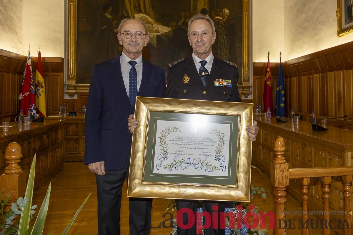 Alfonso Navarro es nombrado  'Hijo Predilecto de Caravaca'