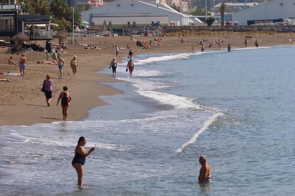 Los malagueños se van a la playa con la Fase 2.