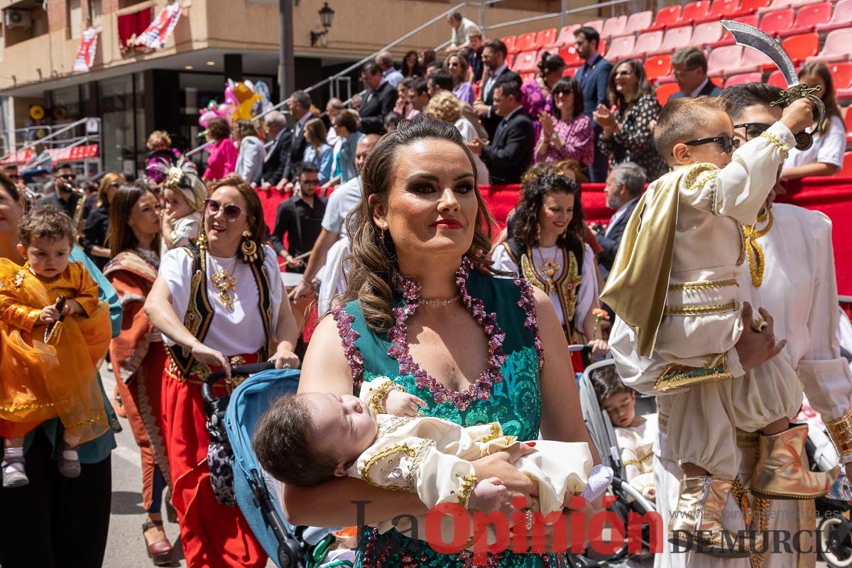 Desfile infantil del Bando Moro en las Fiestas de Caravaca