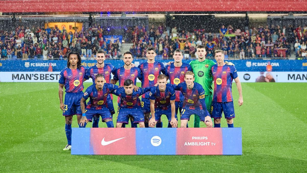 El once de Flick para medirse al Getafe