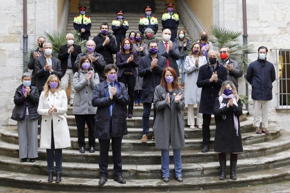 Acte institucional a Girona per commemorar el 8-M