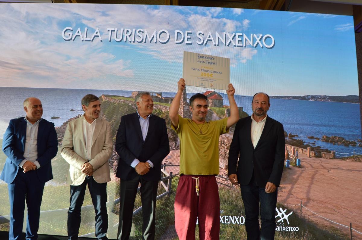 Uno de los premiados en la categoría de Tapa Tradicional.