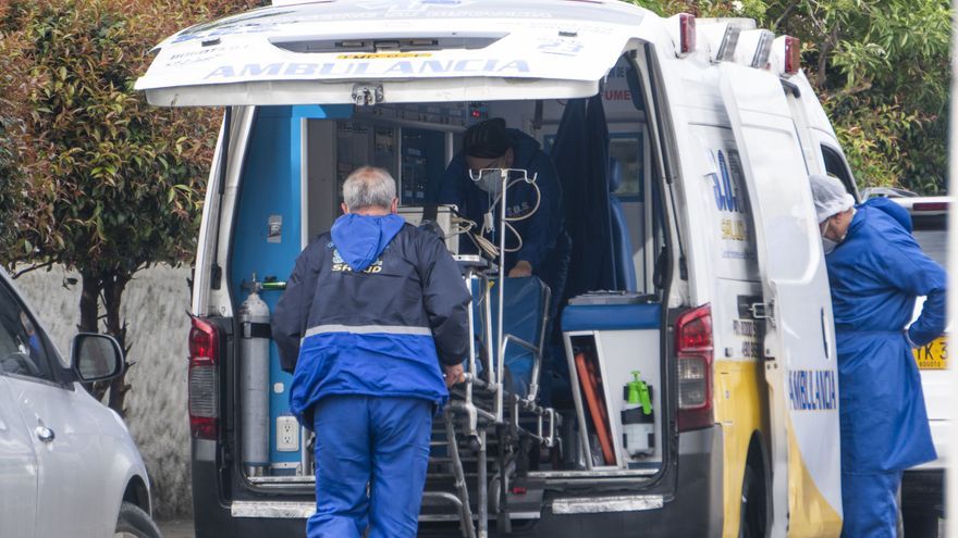 Imagen de archivo de una ambulancia en Colombia.