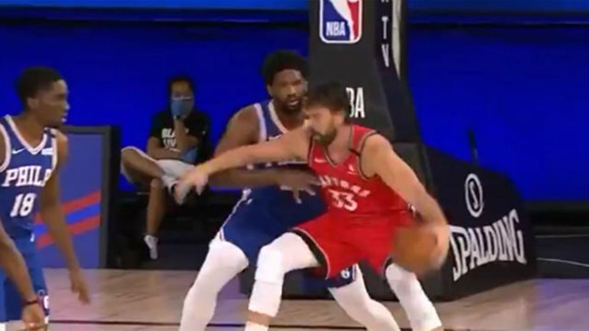 Marc Gasol colabora con once puntos al triunfo de los Raptors